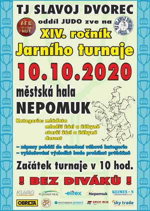 "Jarní" turnaj v JUDU 10.10.2020